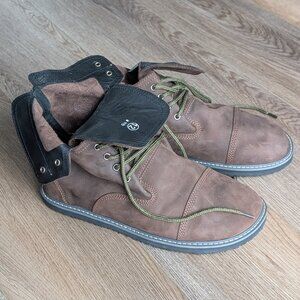Bearfoot Bruin Barefoot Boot, Top-Grain Leather UNWORN Size: M12